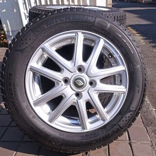 旧型FIT用　175/65R14　アルミホイール付きスタッドレス...