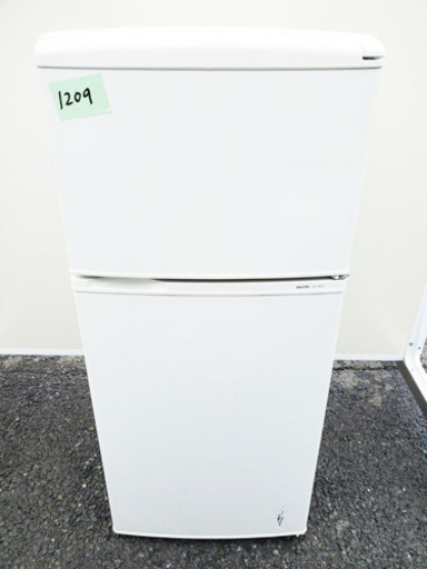 ①1209番 SANYO✨ノンフロン直冷式冷凍冷蔵庫✨SR-YM110‼️