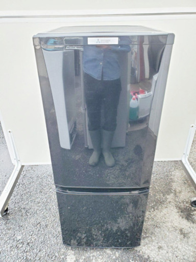 ①✨高年式✨1210番 三菱✨ノンフロン冷凍冷蔵庫✨MR-P15Z-B‼️