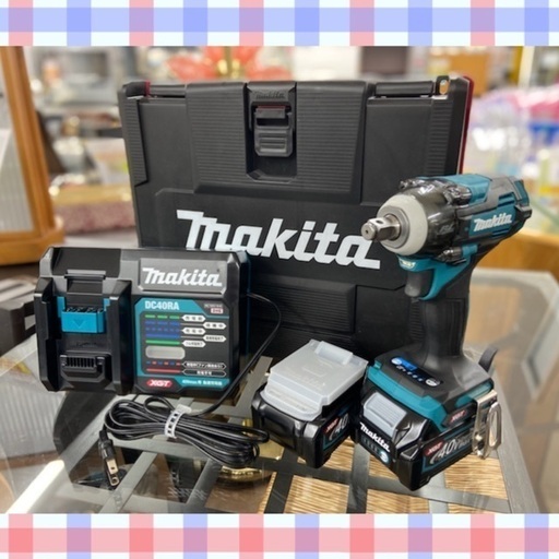 ✨未使用✨makita/マキタ インパクトレンチ TW004GRDX 40v MAX