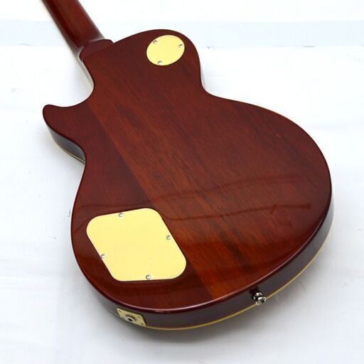 LPタイプ　サンバースト　調整済み　Leopard　トラ杢　レスポール　ロック　入門　けいおん  エレキギター (0220360737) LPタイプ サンバースト 調整済み Leopard トラ杢 レスポール ロック