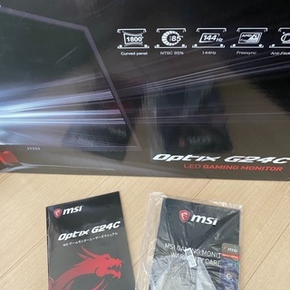 人気 MSI Optix G24C Reprise by MSI ゲーミングディスプレイ MN322