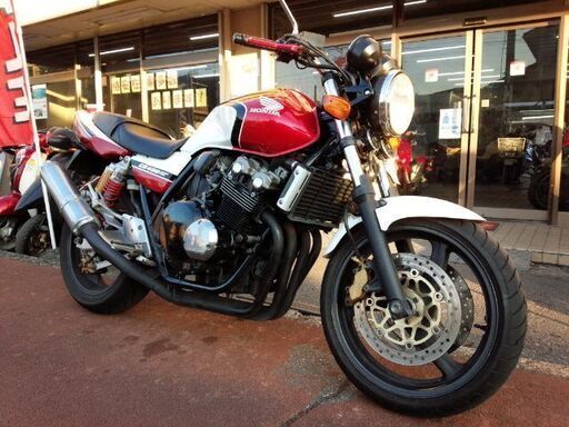 NO.3549　ＣＢ４００ＳＦＶ ＳＰＥＣⅡ　水冷４サイクル１６バルブ４気筒エンジン　ＣＢＸカラー（レッド＆ホワイト）　☆彡