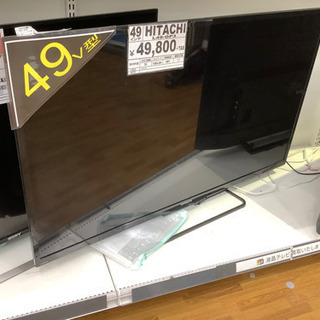 安心の6ヶ月保証付き HITACHI 液晶テレビ 49インチ L49-GP3