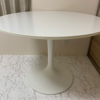 ダイニングテーブル/チューリップテーブル/北欧家具/ホワイト/IKEA