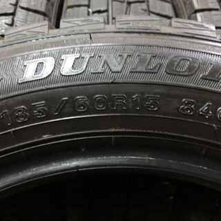 DUNLOP WINTER MAXX WM01 185/60R15 15インチ スタッドレス 4本 2016年 