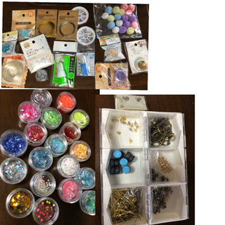 食品 レジン材料・ネイルアート・手芸材料セット
