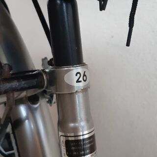 26インチ　ママチャリ　走行距離1キロ