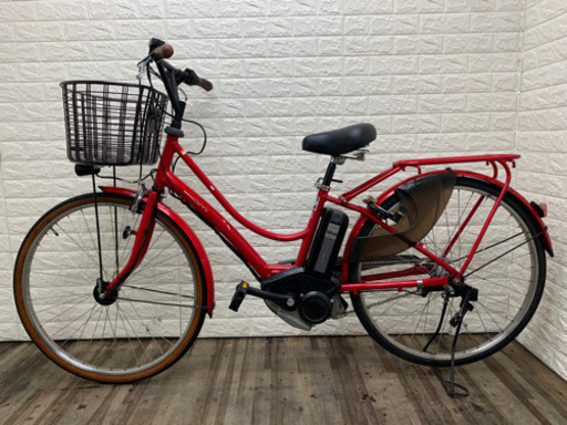 YAMAHA PAS ami レッド　8.9AH 新基準　電動アシスト自転車