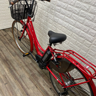 電動自転車 YAMAHA PAS ami レッド　61 YAMAHA PAS ami レッド 8.9AH 新基準 電動アシスト自転車