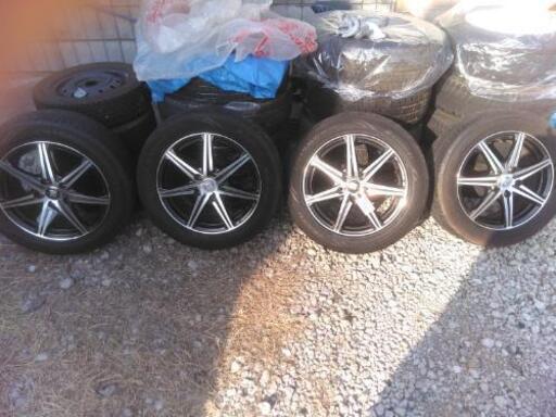 RIZLEY ライツレー 16インチ アルミ ホイール　4本　タイヤ 205/55R16 \n\n