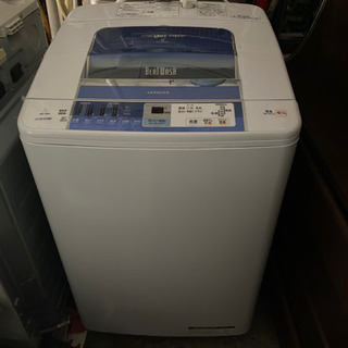 【ネット決済・配送可】日立製洗濯機　BW-7MV 2011年製