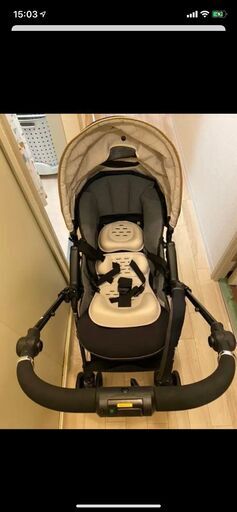 コンビ キルテッドネイビースゴカルα 4キャス compact 三年保証付き