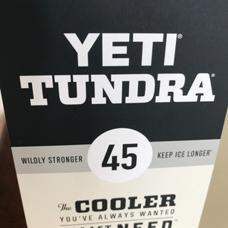 YETI  クーラーボックス タンドラ45qt  値下げしました！！