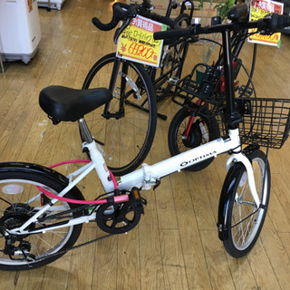 美品 OPTIMA 20インチ 折り畳み自転車 6段変速ギア オプティマ