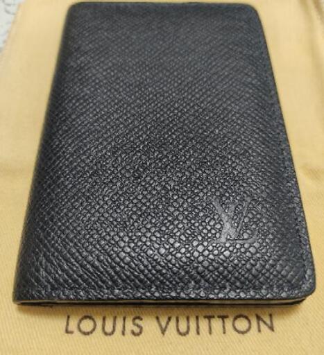 LOUIS VUITTON ルイヴィトン M30537　 タイガ 名刺入れ カードケース 小物 オーガナイザー・ドゥ ポッシュ ノワール