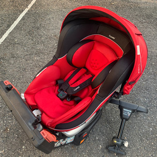 paypay支払いで9,499円！コンビ ☆ チャイルドシート ラクティアターン エッグショック TB-570 ☆ ライトニングレッド paypay支払いで9,499円！コンビ ☆ チャイルドシート ラクティアターン