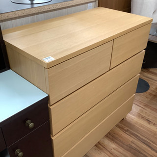 4段チェスト 無印良品 ナチュラル