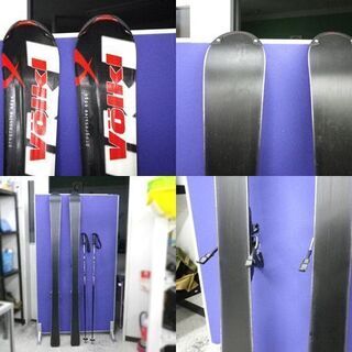 volkl/フォルクル 166cm カービングスキー senso r1 板&ビンディング&ポール 3点セット☆ PayPay(ペイペイ)決済可能 ☆ 札幌市 北区 屯田