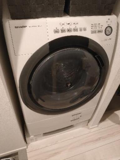 SHARP ES-S7-D　乾燥機能付ドラム式洗濯機