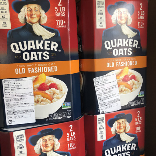 コストコ Quaker オートミール 5個