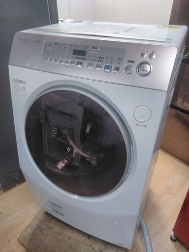 ドラム式洗濯乾燥機　大容量10キロ　シャープ