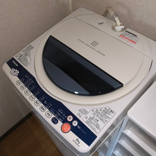 TOSHIBA 東芝 全自動洗濯機 洗濯機 6キロ　AW-60GK