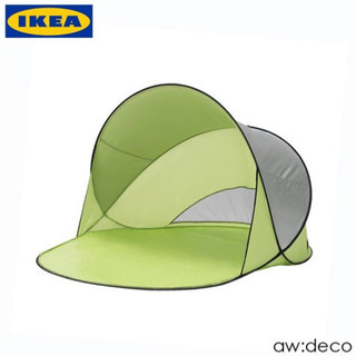 IKEA サンシェード　ワンタッチテント　テント　青