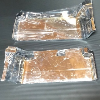 三菱 ふそう NEWスーパーグレート メッキ ステップカバー ダブル左右セット