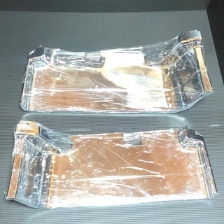 三菱 ふそう NEWスーパーグレート メッキ ステップカバー ダブル左右セット