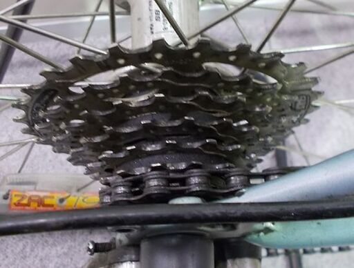 26インチ　マウンテンバイク　自転車　クロモリ　old mtb 手渡しのみ クロモリ26インチ旧車MTB】KONA DAWG MTB 雪道対策でリアの