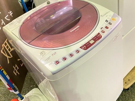 【店頭販売のみ】お買い得品！Panasonicの7.0kg洗濯機『NA-FS70H3』  入荷しました！！