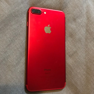 Iphone 7 plus RED 256GB simフリー