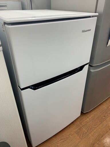 ハイセンス　2ドア冷蔵庫　９３L 　2020年製　HR-B95A