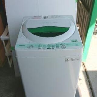 ☆東芝全自動洗濯機5kg2011年製白緑☆