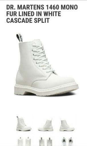 決まりましたDr.Martens Air Wair US8(25cm) ホワイト 箱付き