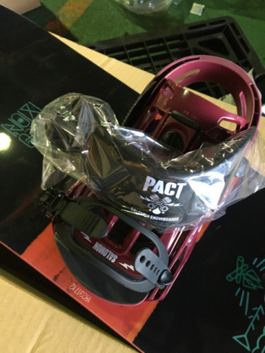SALOMON(サロモン) スノーボード メンズ2点セット 板:SUBJECT MEN 152~162Wcm × ビンディング:PACT J BURGUNDY Mサイズ
