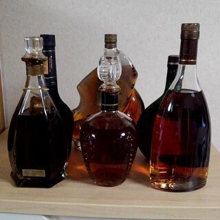 交渉中 ⭐ つくば市内/周辺、改札口可　コニャック ナポレオン、シャバッセ VSOP、ニッカ XO等6本セット