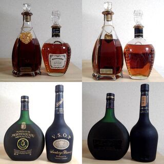 交渉中 ⭐ つくば市内/周辺、改札口可　コニャック ナポレオン、シャバッセ VSOP、ニッカ XO等6本セット