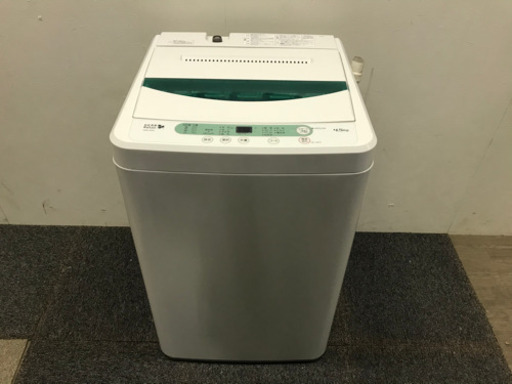 ☆043077 ヤマダ電機　4.5kg洗濯機　18年製☆