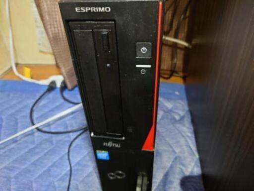 FUJITSU デスクトップパソコン 2画面 サクサク！