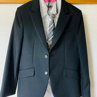 【ネット決済】ミチコロンドン！１５０サイズ黒スーツ