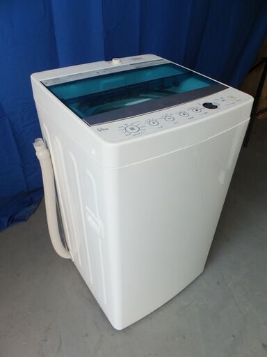 32【３か月保証】★配送可能★　2019年製　全自動洗濯機　5.5kg　ハイアール　JW-C55A（TY-032）