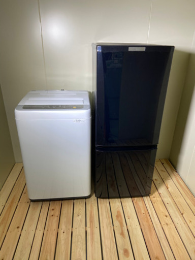 保証書説明書付き✨冷蔵庫　洗濯機　2018年製　美品　配送設置無料