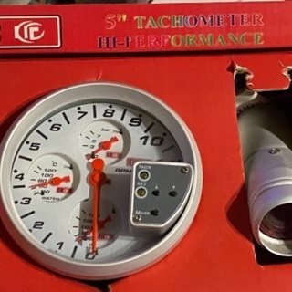 珍品　5 tachometer high performance...