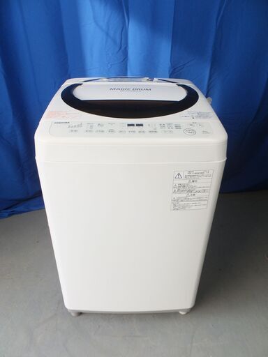 ★配送可能★３か月保証　東芝 全自動洗濯機 6.0kg 風呂水ポンプ付き 2016年製 AW-6D3M（TY-033）