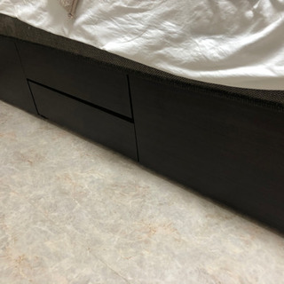 ニトリ　収納ベッド　セミダブル
