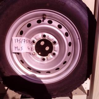 M+S 175/75R15 15インチ 4本 BRIDGESTONE