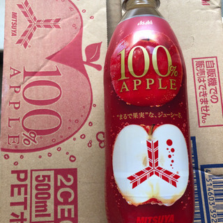アサヒ　果汁100%Apple 炭酸入　500ml 24本入