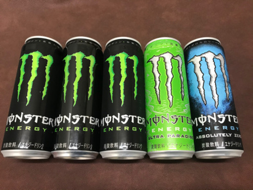 モンスターエナジー 5本 3種 ゆ いち 大町西公園のその他の中古あげます 譲ります ジモティーで不用品の処分 モンスターエナジー 5本 3種 ゆ いち 大町西公園のその他の中古あげます 譲ります ジモティーで不用品の処分